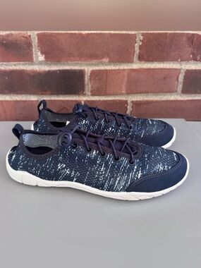 Wave Zone WZ Malibu Mesh Water Shoes Women’s Size 9 Navy Slip On Aqua Beach